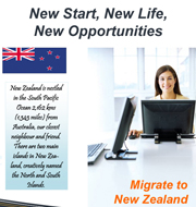 New Start, New Life, New Opportunities - Migrate to New Zealan