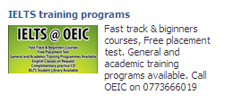 IELTS training programs OEIC Education 