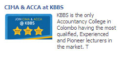 CIMA & ACCA at KBBS KBBS