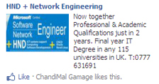 HND + Network Engineering NetAssist International