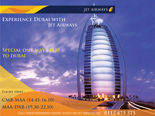 Special One Way to Dubai   Jet airways