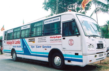 HelpAge Sri Lanka - Mobile Medical Service Bus