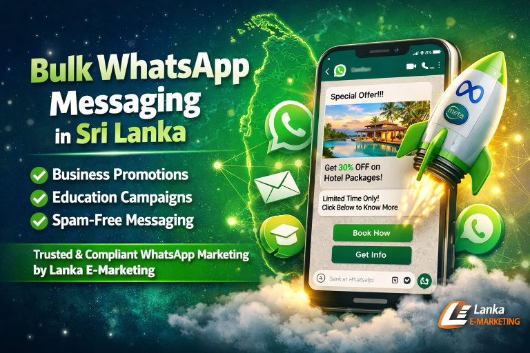Professional WhatsApp Marketing Services by Lanka E-Marketing