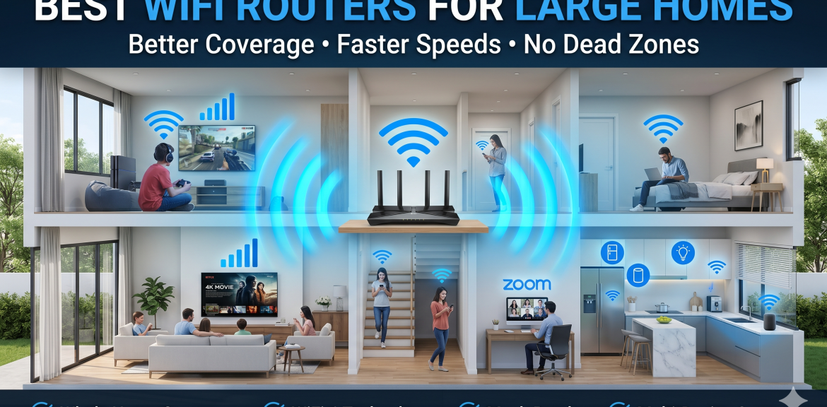 Best WiFi Routers for Large Homes
