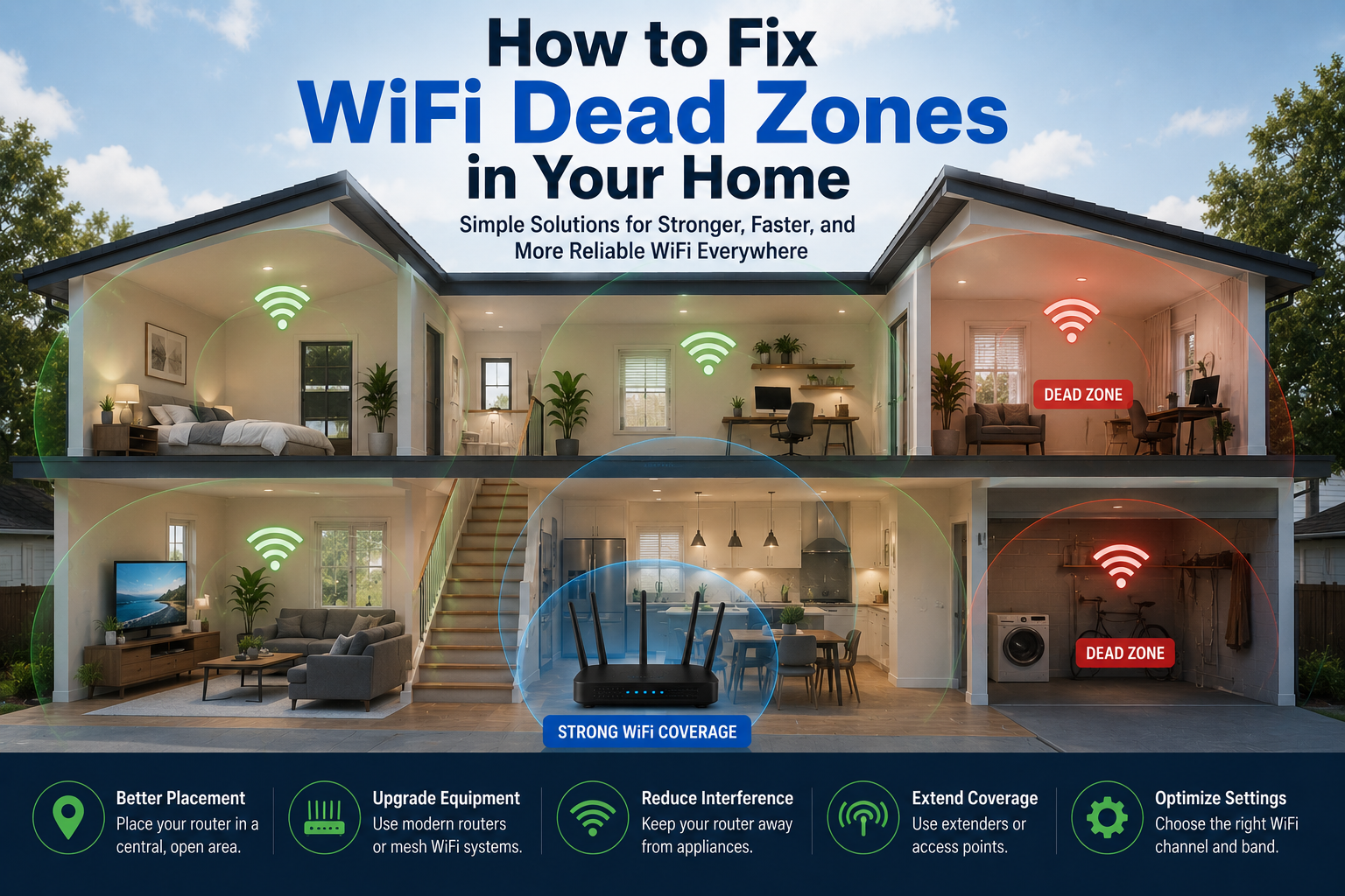 How to Fix WiFi Dead Zones in Your Home