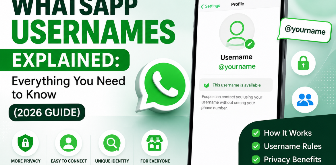 WhatsApp Usernames Explained: Everything You Need to Know (2026 Guide)