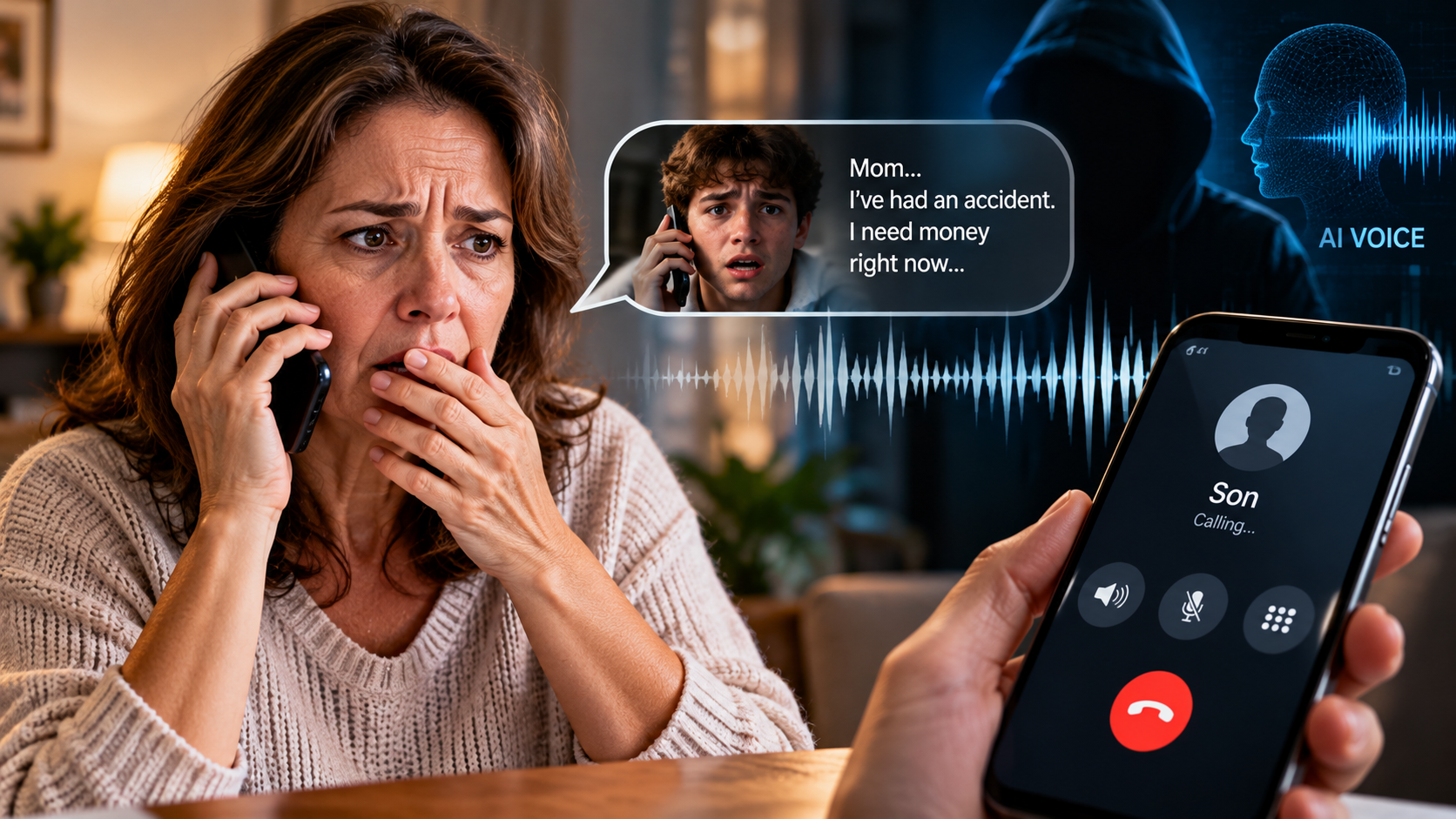 AI voice cloning scam - can AI clone your voice