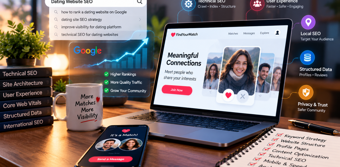 Dating Website SEO: How to Rank on Google in 2026