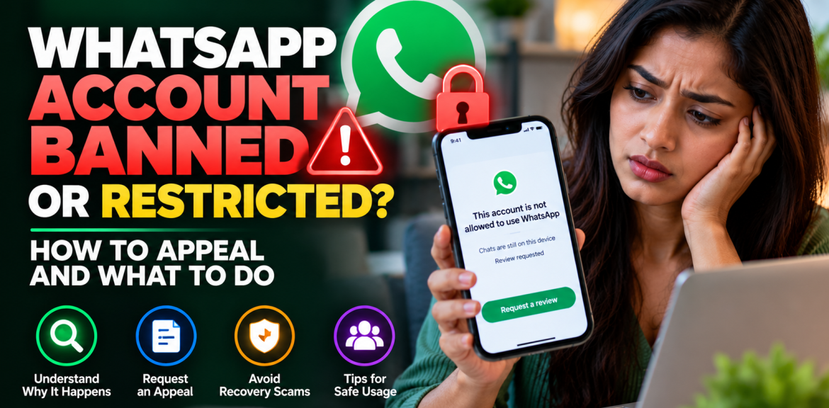 WhatsApp Account Banned? How to Appeal in 2026