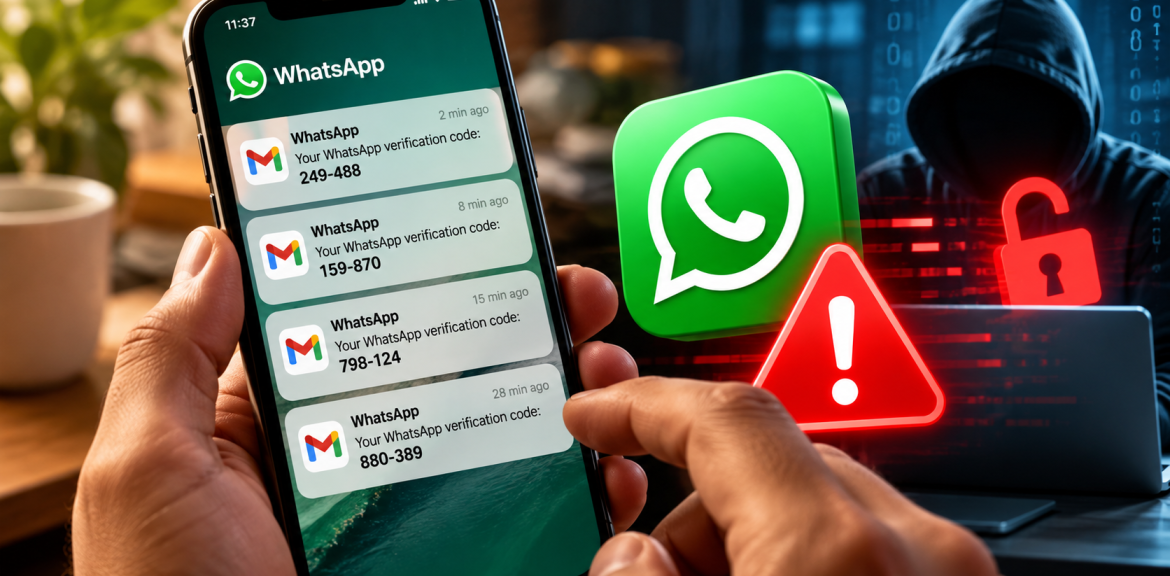 WhatsApp verification code without requesting